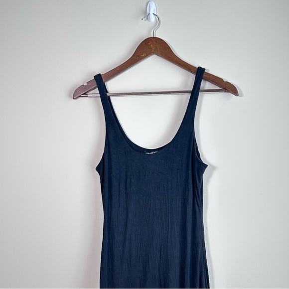 Fashion Nova Your Needs Met Midi Dress Sleeveless Black Size Large - Picture 7 of 9